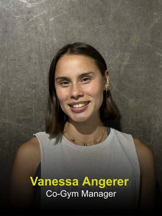 Vanessa Angerer Co-Gym Manager and PT
